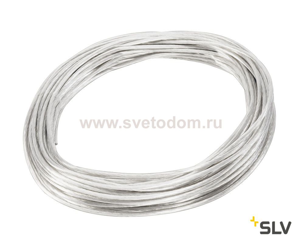 139031 SLV TENSEO, тросик в изоляции, сечение 4 кв.мм, 25А макс., 20 метров, белый