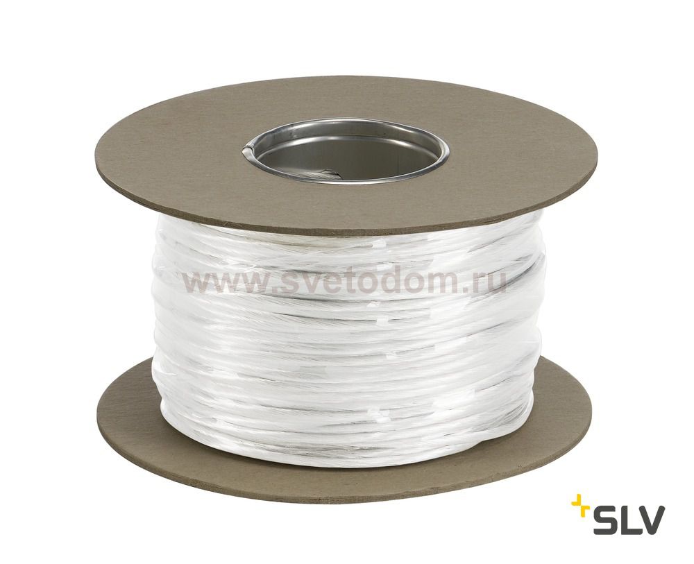 139041 SLV TENSEO, тросик в изоляции, сечение 4 кв.мм, 25А макс., белый (1м)