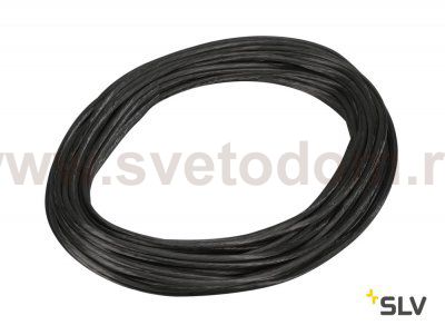 139050 SLV TENSEO, тросик в изоляции, сечение 6 кв.мм, 25А макс., 20 метров, черный