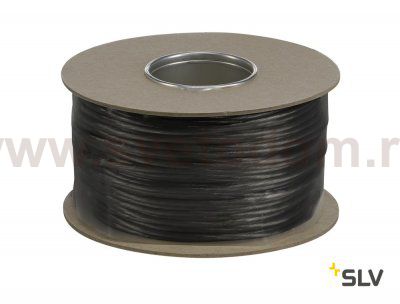 139060 SLV TENSEO, тросик в изоляции, сечение 6 кв.мм, 25А макс., черный (1м)