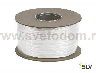 139061 SLV TENSEO, тросик в изоляции, сечение 6 кв.мм, 25А макс., белый (1м)