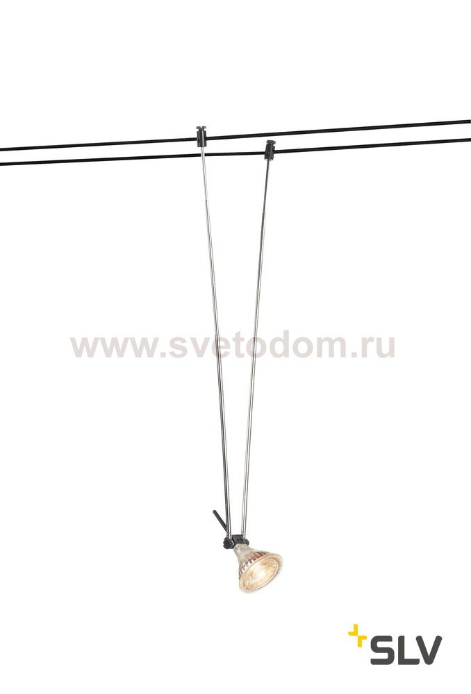 139080 SLV TENSEO, TELESCOPE светильник 12В AC для лампы QR-C51 20Вт макс., черный
