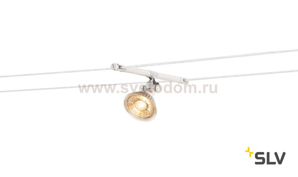 139091 SLV TENSEO, COSMIC светильник 12В AC для лампы QR-C51 35Вт макс., белый