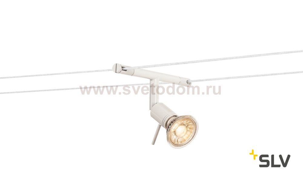 139101 SLV TENSEO, SYROS светильник 12В AC для лампы QR-C51 50Вт макс., белый