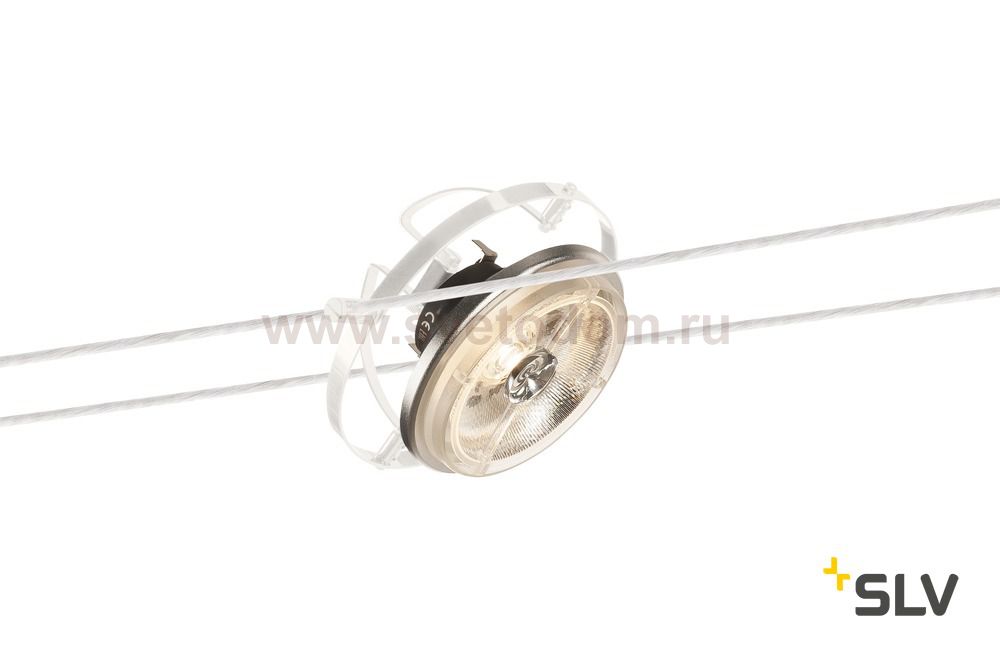 139111 SLV TENSEO, WIRE QRB светильник 12В AC для лампы QR111 G53 35Вт макс., белый