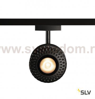 140250 SLV D-TRACK, TOTHEE светильник с LED 17Вт, 3000К, 1250лм, 25°, черный
