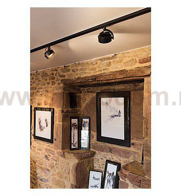 SLV 143734 KALU TRACK LEDDISK Spot, silbergrau, 3000K, inkl. 1P.-Adapter