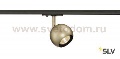 SLV 144013 LIGHT EYE Spot GU10, messing, GU10, max. 50W, inkl. 1P.-Adapter