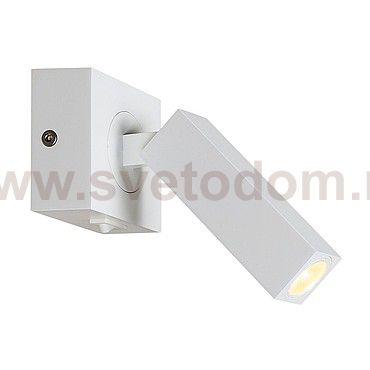 SLV 146271 STIX Wandleuchte, weiss, 1x3W LED, warmweiss, 60°, 3000K, mit Gelenk