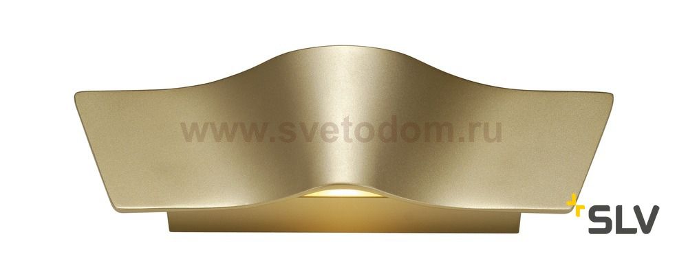 SLV 147823 WAVE WALL Wandleuchte, messing, 2x4,5W LED, 3000K