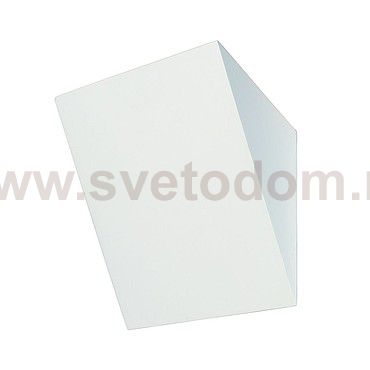 SLV 148017 PLASTRA Wandleuchte, GL 105 TORCH, weisser Gips, E14, max. 11W