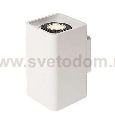 148064 SLV PLASTRA UP-DOWN ES111 светильник настенный для 2х ламп ES111 GU10 по 17.5Вт макс., белый гипс