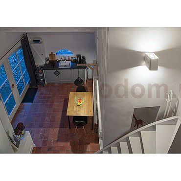 148064 SLV PLASTRA UP-DOWN ES111 светильник настенный для 2х ламп ES111 GU10 по 17.5Вт макс., белый гипс