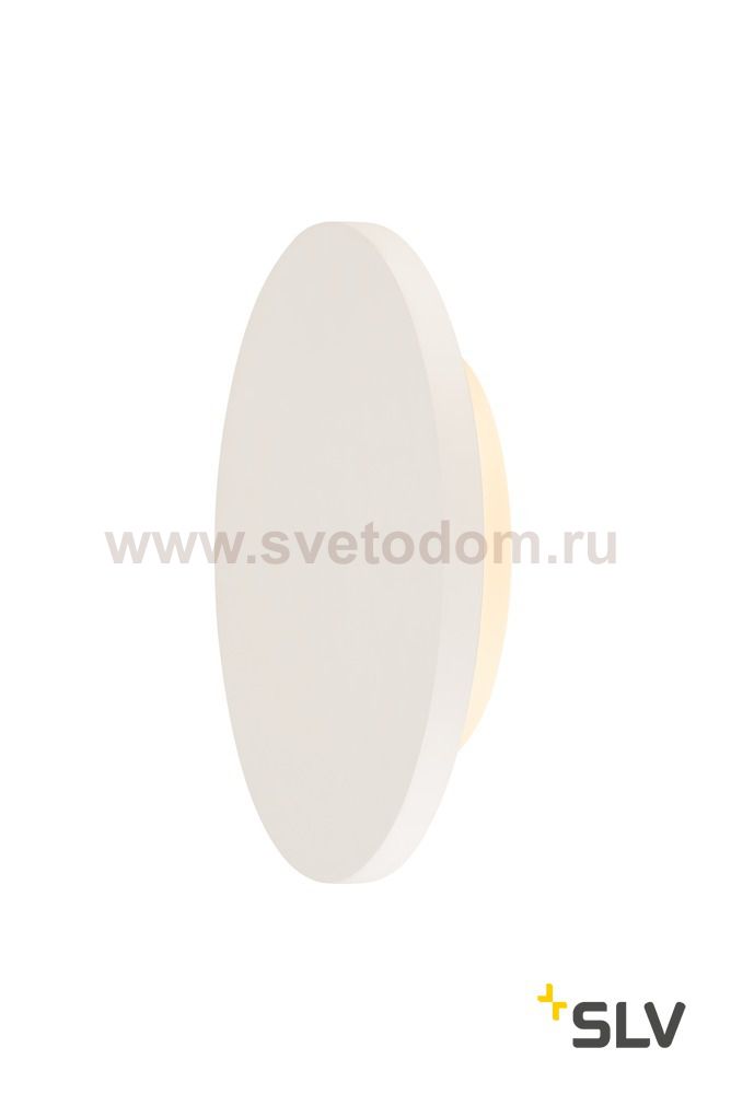 148091 SLV PLASTRA CIRCLE LED светильник накладной с LED 7.4Вт, 3000К, 400лм, белый гипс