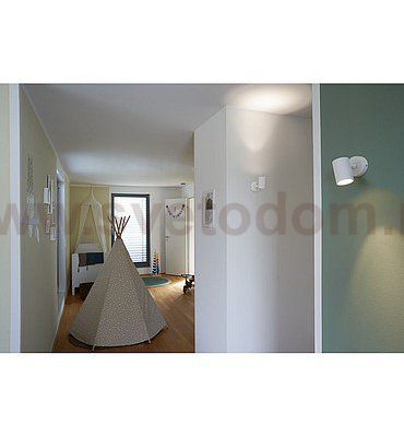 SLV 148504 DEBASTO Deckenleuchte, single, 8W, 3000K, silbergrau