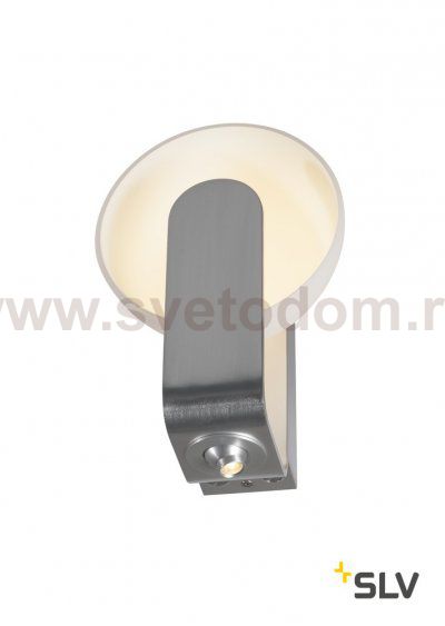 SLV 149431 Mod. 86 LED, Wandleuchte, weiss/ silber, mit LEDSPOT