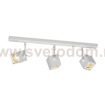 SLV 151181 ALTRA DICE 3 Deckenleuchte, eckig, weiss, 3xGU10, max. 3x50W