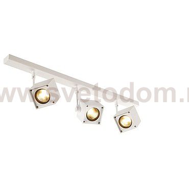 SLV 151181 ALTRA DICE 3 Deckenleuchte, eckig, weiss, 3xGU10, max. 3x50W