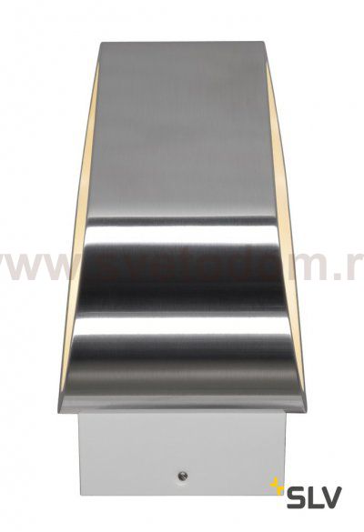 SLV 151315 ASSO LED Wandleuchte, oval, aluminium brushed, 5W LED, 3000K