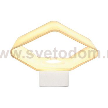SLV 151722 CARISO Wandleuchte, Glas, weiss, 7,5W LED, 3000K