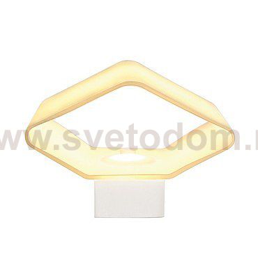 SLV 151722 CARISO Wandleuchte, Glas, weiss, 7,5W LED, 3000K