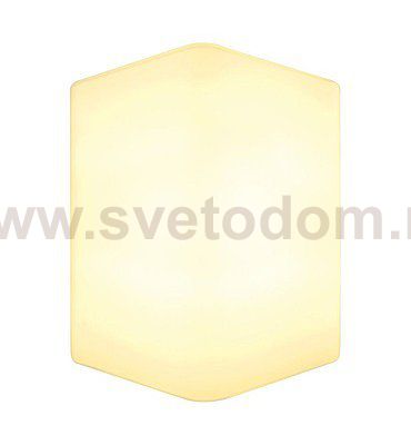 SLV 151722 CARISO Wandleuchte, Glas, weiss, 7,5W LED, 3000K