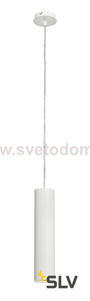 SLV 151851 ENOLA_B Pendelleuchte, PD-1, weiss, GU10, max. 50W