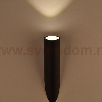 SLV 152000 ENOLA_B Wandleuchte Torch, mattschwarz, GU10, max. 50W