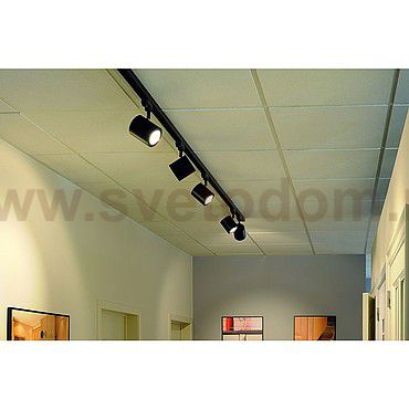 SLV 152424 ENOLA_C 9 Spot, rund, silbergrau, 9W, 3000K, 35°, inkl. 3P.-Adapter