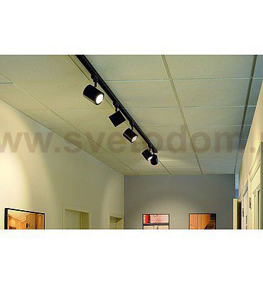 SLV 152424 ENOLA_C 9 Spot, rund, silbergrau, 9W, 3000K, 35°, inkl. 3P.-Adapter