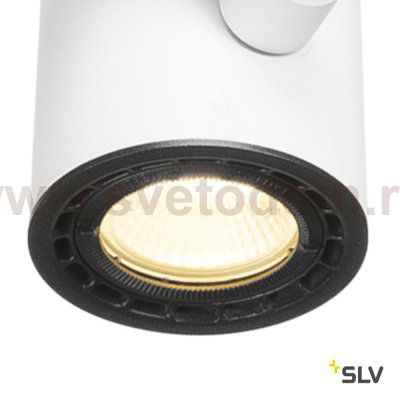 SLV 152661 SUPROS 78 Track LED, rund, weiss, 3000K, 60° Linse, inkl. 3P.-Adapter