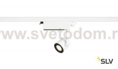 SLV 152661 SUPROS 78 Track LED, rund, weiss, 3000K, 60° Linse, inkl. 3P.-Adapter