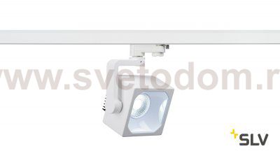 SLV 152791 EURO CUBE Spot,weiss, 90°, 4000K, CRI90, inkl. 3P.-Adapter