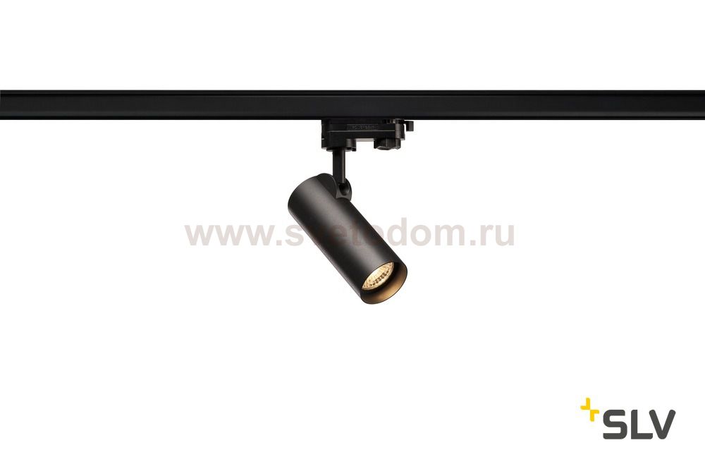 152960 SLV 3Ph, HELIA 50  светильник с LED 11Вт, 3000К, 750лм, 35°, черный