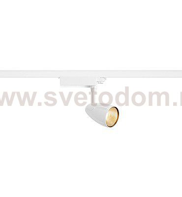 SLV 153251 TURBINE SPOT LED, weiss, 35W, 3000K, inkl. 3P-Adapter