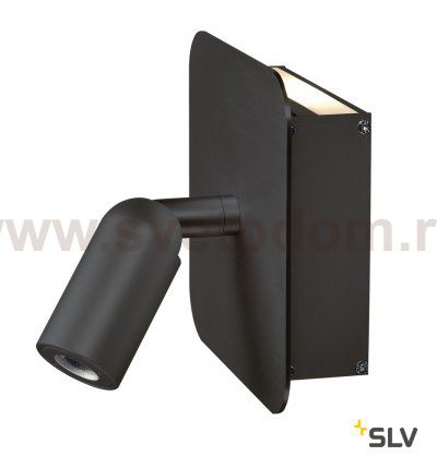 SLV 155100 NAPIA Wandleuchte, schwarz