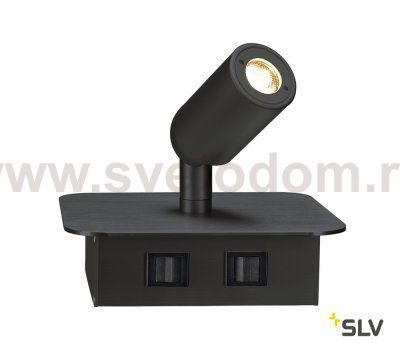 SLV 155100 NAPIA Wandleuchte, schwarz