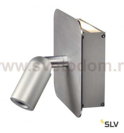 SLV 155104 NAPIA Wandleuchte, aluminium- geb?rstet