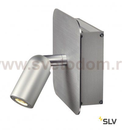 SLV 155104 NAPIA Wandleuchte, aluminium- geb?rstet