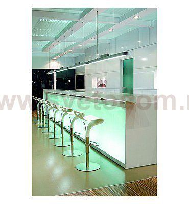 SLV 155130 Q-LINE SINGLE LED, Pendel- leuchte, DALI dimmbar, 1500mm, schwarz