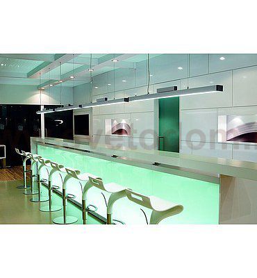 SLV 155130 Q-LINE SINGLE LED, Pendel- leuchte, DALI dimmbar, 1500mm, schwarz