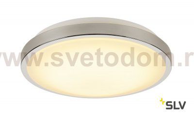 SLV 155152 CORONA LED, Deckenleuchte, rund, 3000k, chrom