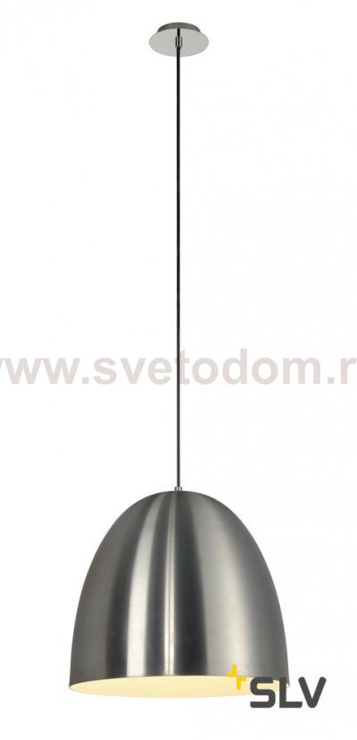 SLV 155475 PARA CONE 40 Pendelleuchte, rund, alu-geb?rstet, E27, max. 60W