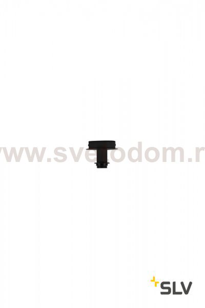 SLV 155550 FENDA E27 Deckenleuchte, schwarz, ohne Schirm