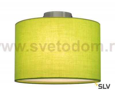 SLV 155552 FENDA E27 Deckenleuchte, chrom, ohne Schirm