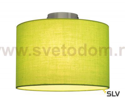 SLV 155552 FENDA E27 Deckenleuchte, chrom, ohne Schirm