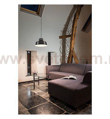 SLV 155561 FENDA E27 Pendelleuchte, weiss, ohne Schirm