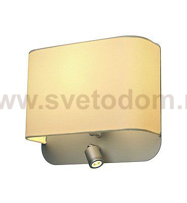 SLV 155681 ACCANTO LEDSPOT ROUND Wand- leuchte, E27, max.24W, LED 3000K, weisser Schirm