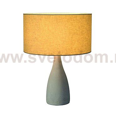 SLV 155701 SOPRANA SOLID TL-2 светильник настольный для лампы E27 40Вт макс., серый бетон/ серо-бежевый