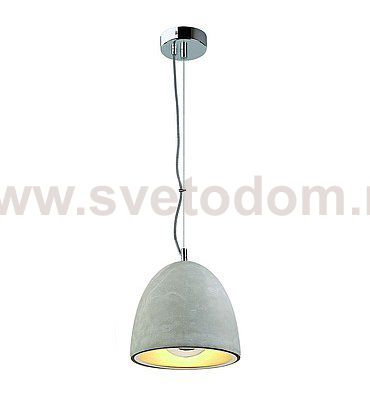 SLV 155711 SOPRANA SOLID Pendelleuchte, PD-2, rund, E27, max. 60W, Beton, mit Reflektor